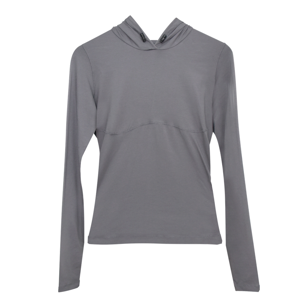 802 POLERA ALO DAM GRIS