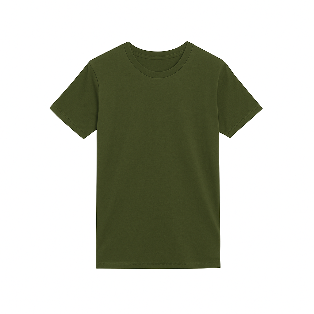 103 CAMISETA CUELLO REDONDO 150 GRM CAB VERDE