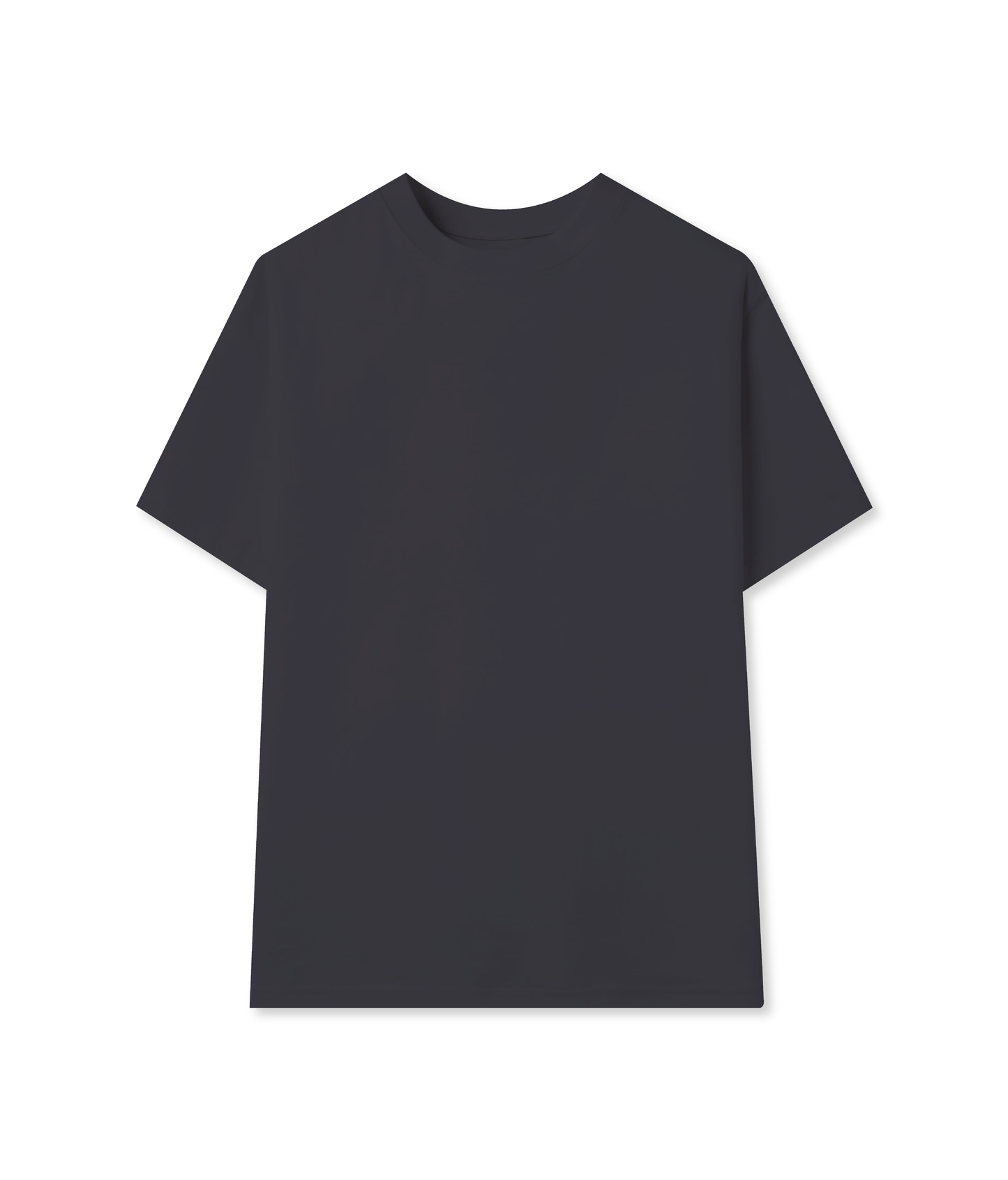 908 CAMISETA PARA HOMBRE OVERSIZE ALGODÓN DYE CHARCOAL