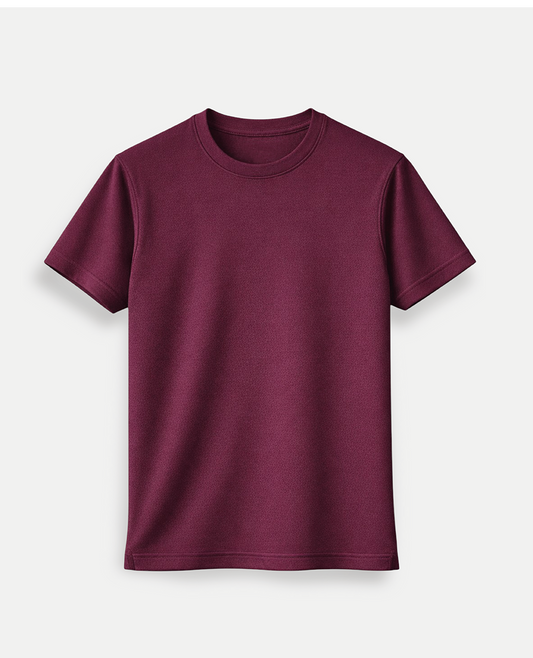 1304 CAMISETA CLASSIC FIT VINO