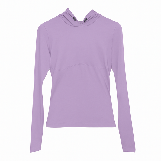 809 POLERA ALO DAM LILA