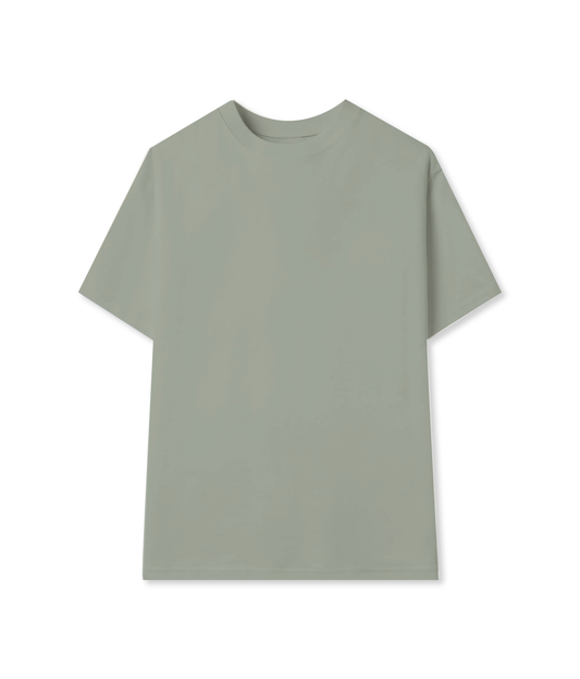 906 CAMISETA PARA HOMBRE OVERSIZE ALGODÓN DYE VERDE