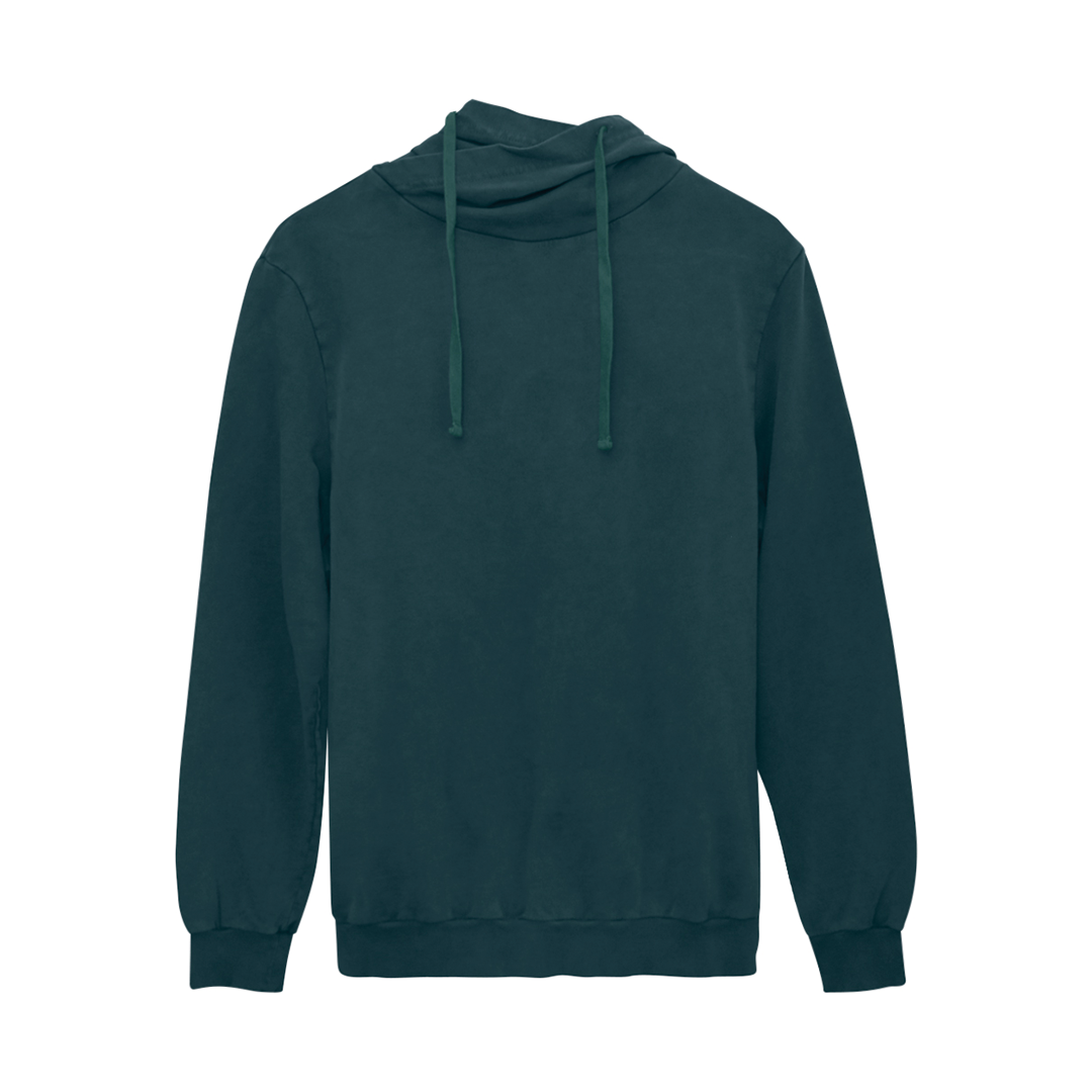1000 HOODIE CON CAPUCHA CRUZADA CAB VERDE