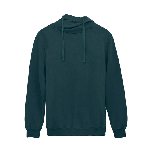 1000 HOODIE CON CAPUCHA CRUZADA CAB VERDE