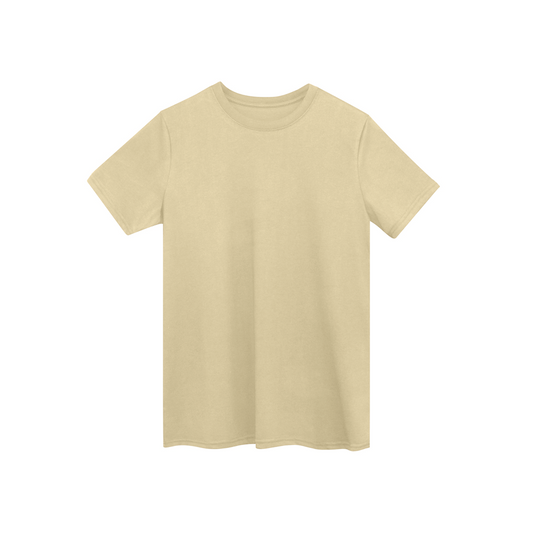 302 CAMISETA CUELLO REDONDO 175 GRM CAB BEIGE