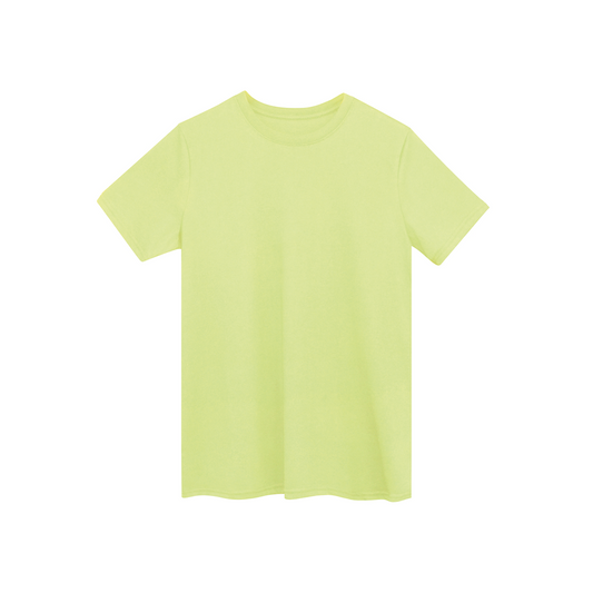 303 CAMISETA CUELLO REDONDO 175 GRM CAB AMARILLO B´B