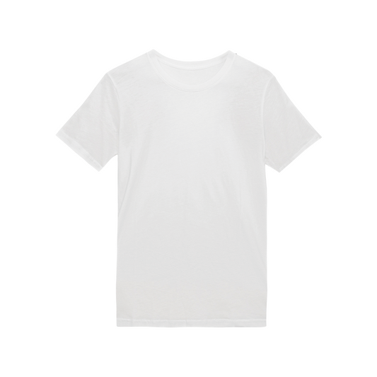 101 CAMISETA CUELLO REDONDO 150 GRM CAB BLANCO