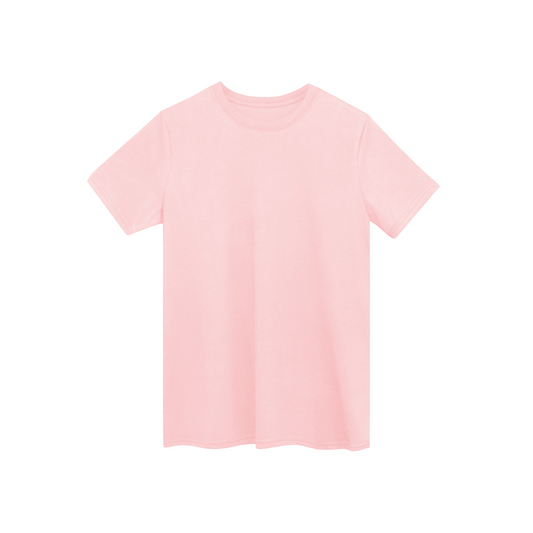 300 CAMISETA CUELLO REDONDO 175 GRM CAB ROSADO B´B´