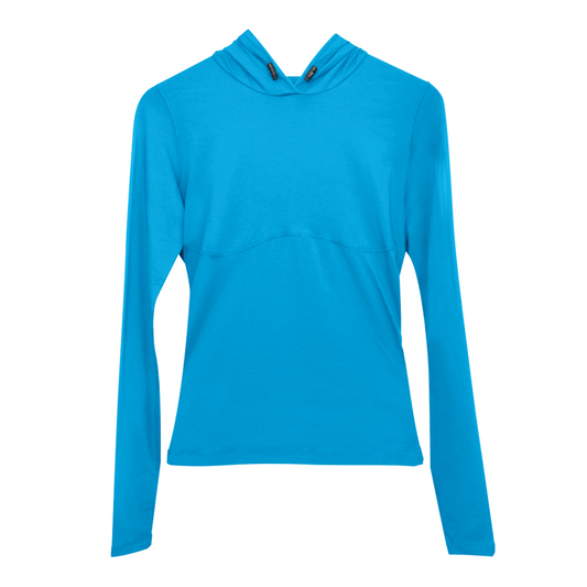 803 POLERA ALO DAM CELESTE