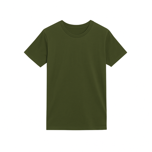 103 CAMISETA CUELLO REDONDO 150 GRM CAB VERDE
