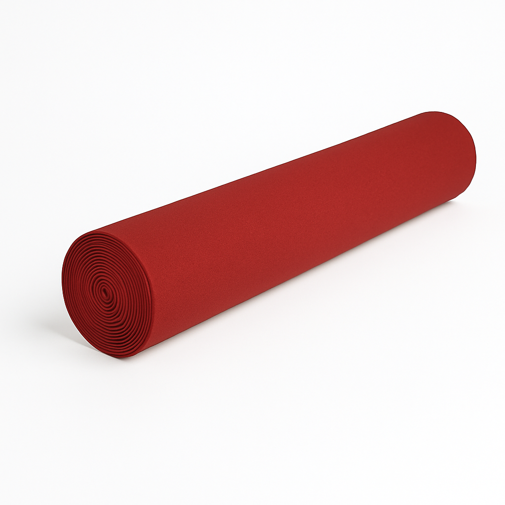 E3F0004 ROLLO TELA FRANELA 3 HILOS 375grs ROJO